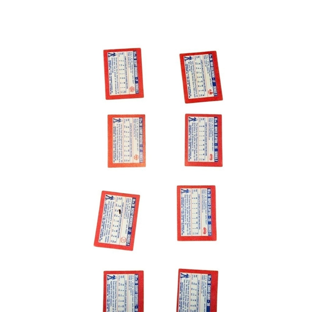 1992 Donruss Mini Baseball Card Lot 15 Cards + Wrapper Insert Henderson - Picture 7 of 10